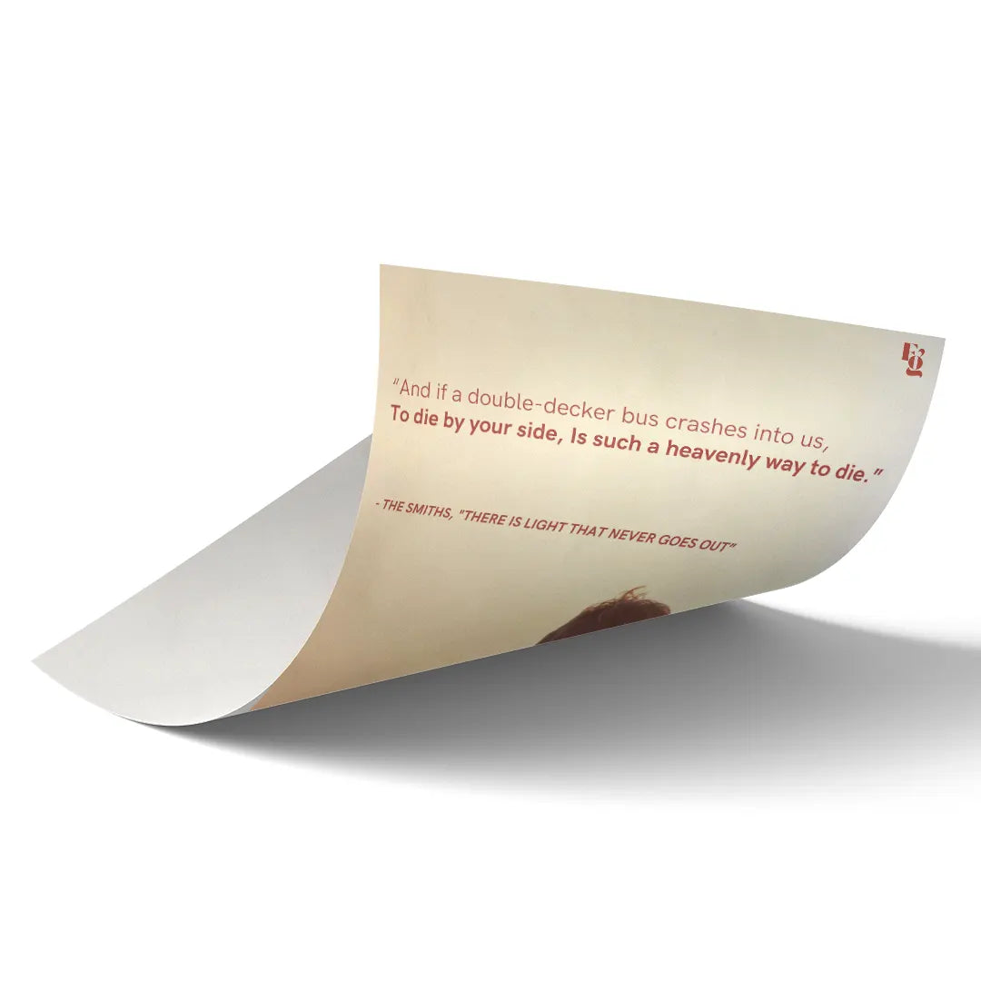 Shyam Singha Roy The Smiths art poster 2