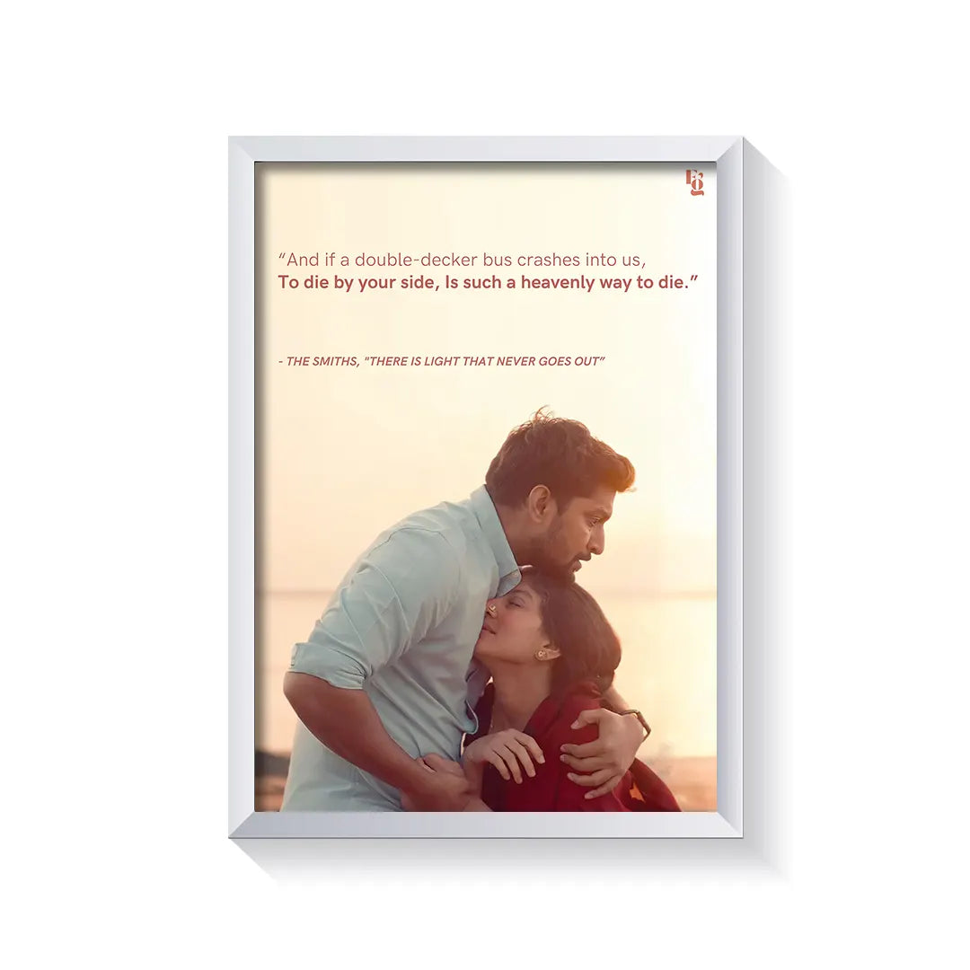 Shyam Singha Roy The Smiths frame white