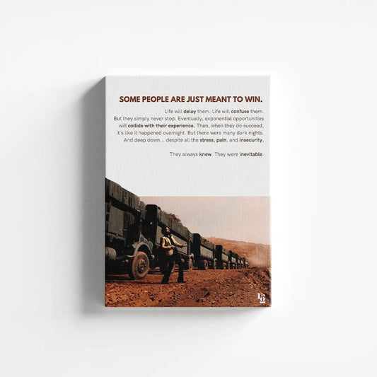 Some people are meant to win KGF 2 canvas 1