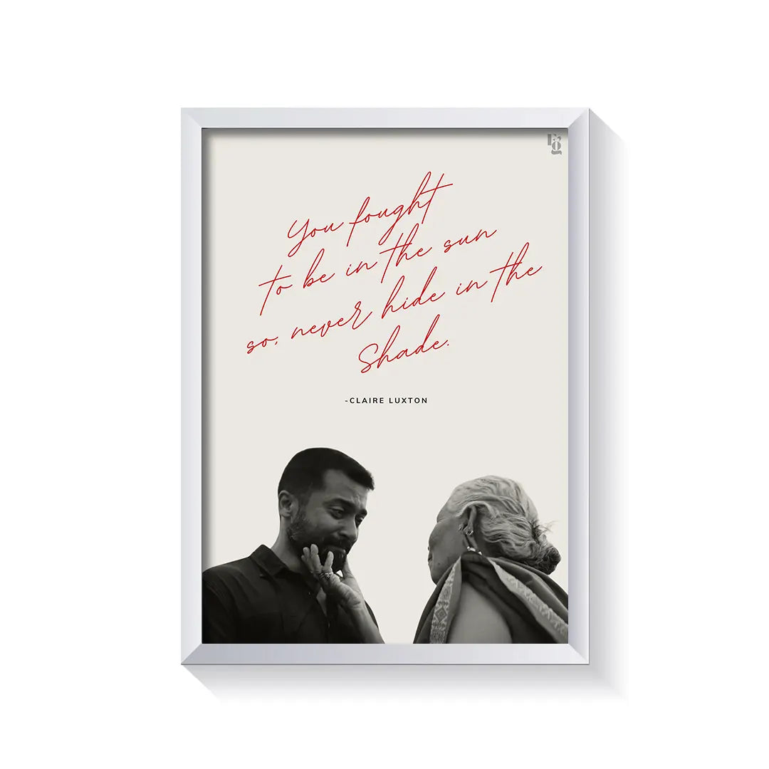 Soorarai Potru frame white