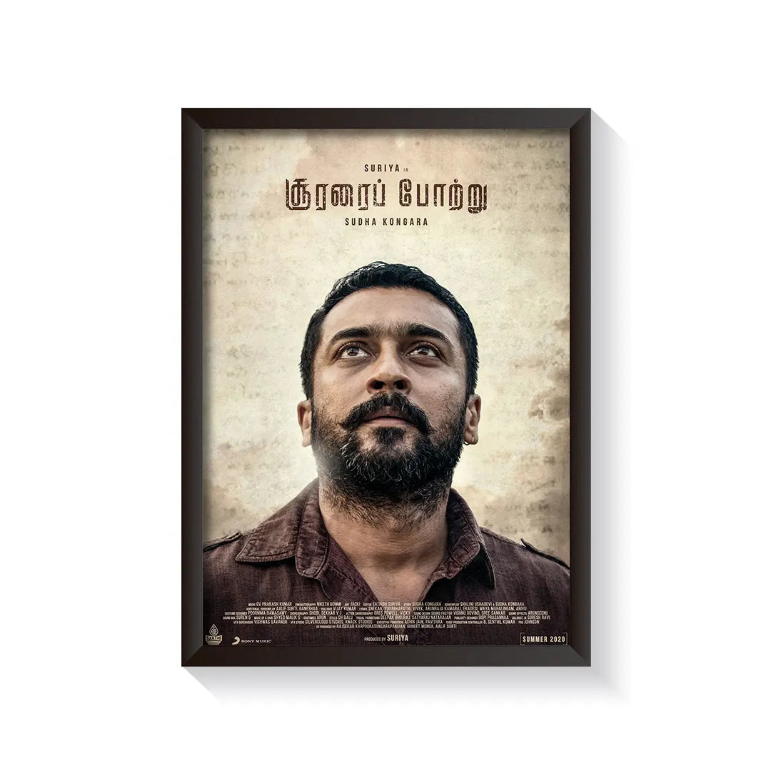 Soorarai Pottru 2020 V1 Original Movie frame black