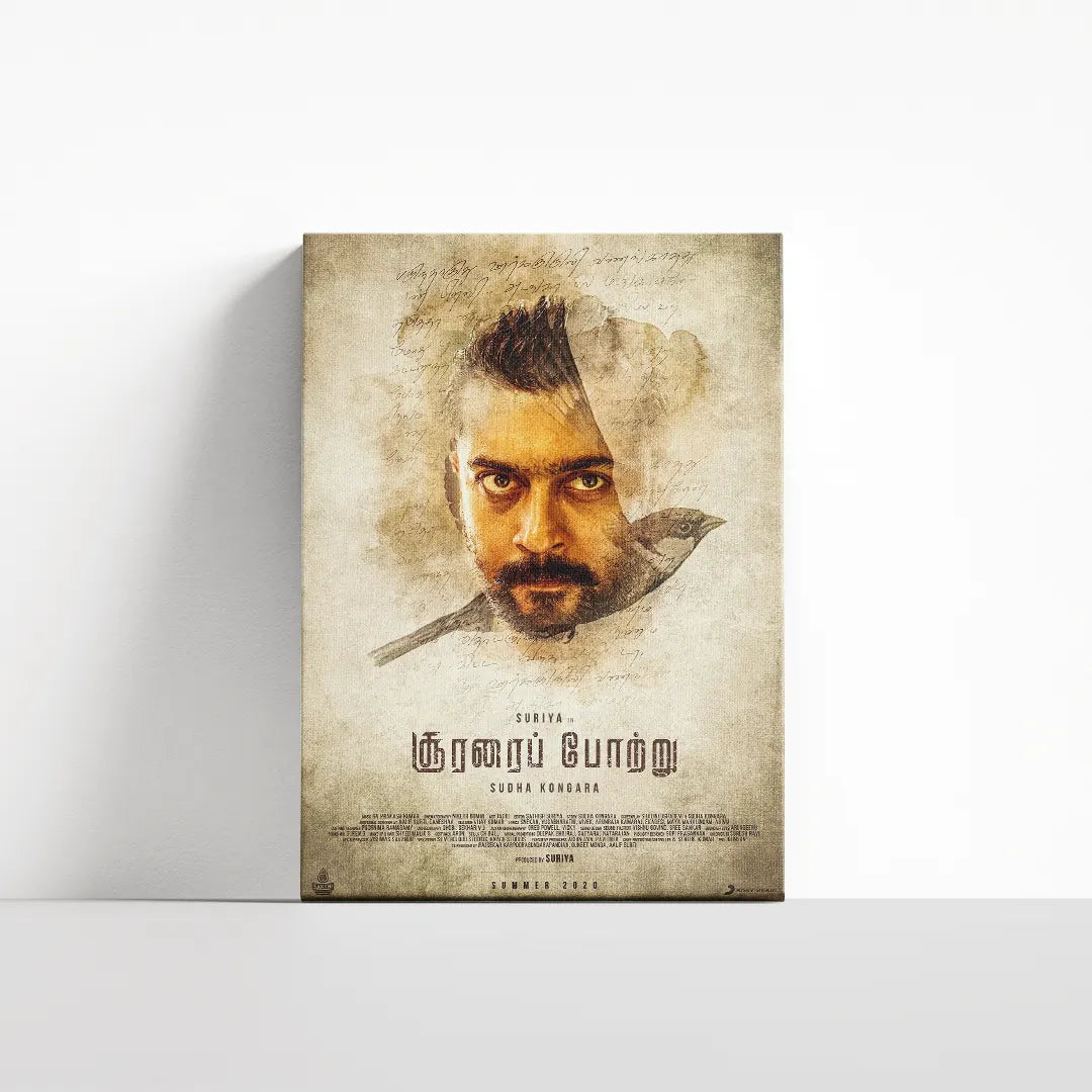 Soorarai Pottru 2020 V2 Original Movie canvas 4