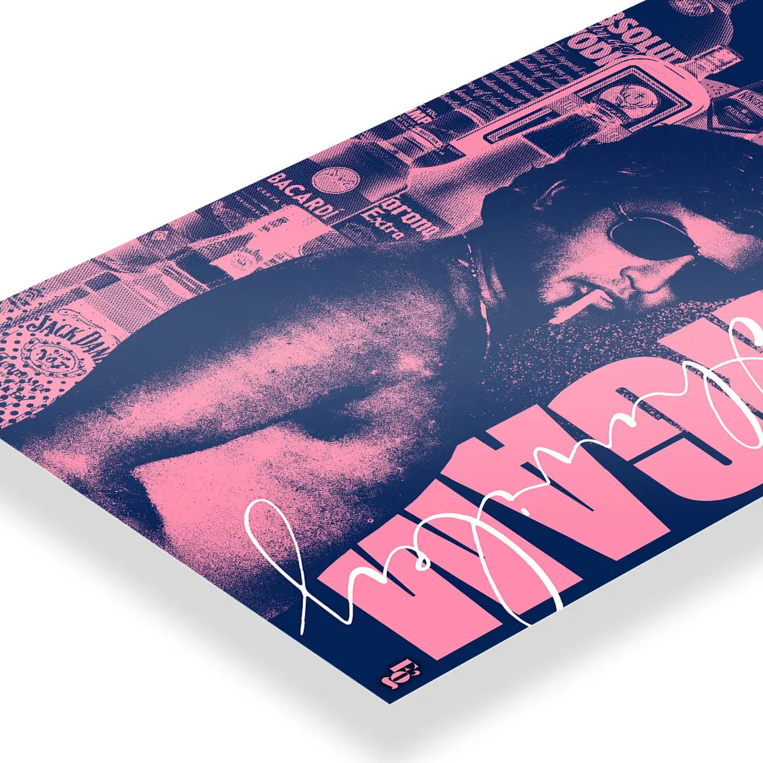 Sorghum madhuviley Rajinikanth Vintage art poster 3