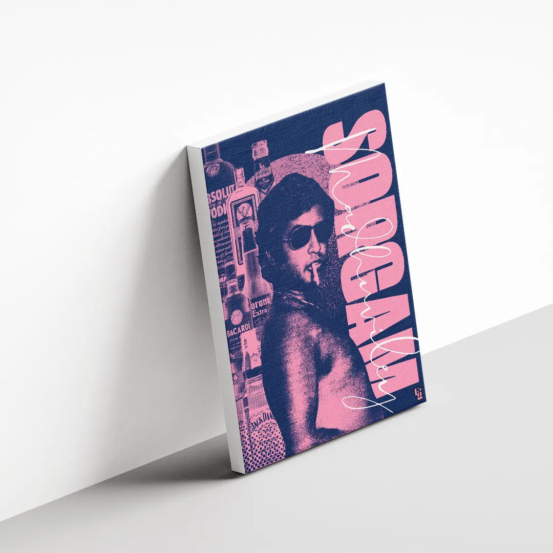 Sorghum madhuviley Rajinikanth Vintage canvas 3