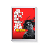 Stargirl frame white