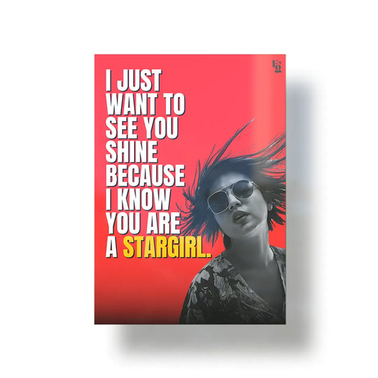 Stargirl metal poster 1