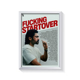 Start Over frame white