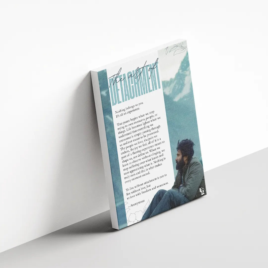 The Art Of Detachment canvas 3