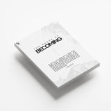 The Shape Of Becoming Typography canvas 5
