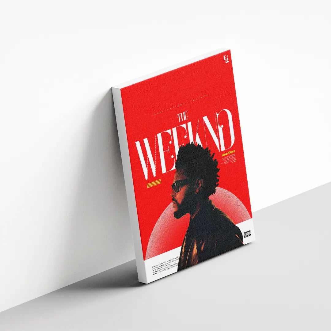The Weeknd canvas 3