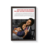 This One Is For Blooming frame black