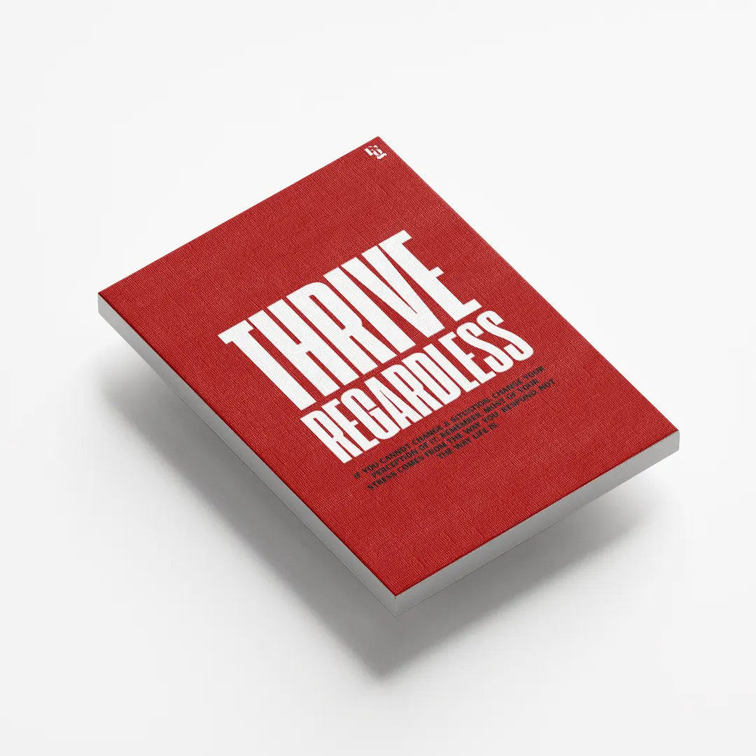 Thriving Regardless Typography canvas 5