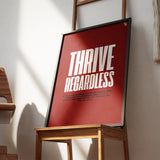 Thriving Regardless Typography frame 2