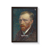 To Love Many Things Vincent van Gogh frame black