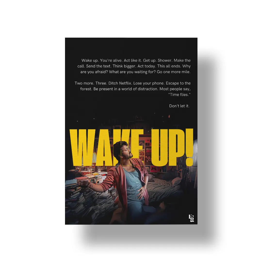 Wake up Master Vijay art poster 1