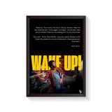 Wake up Master Vijay frame black