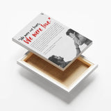 We were not lovers we were love Dear comrade canvas 6