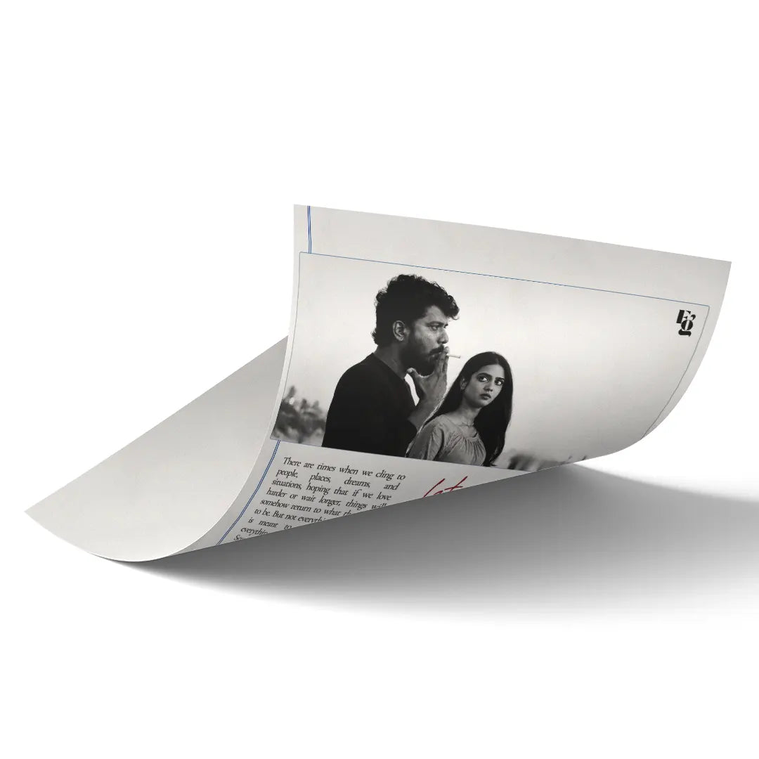 What Let Go Of You art poster 2