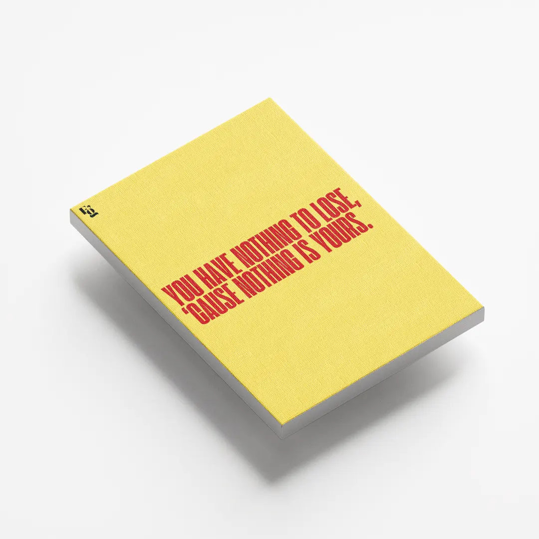 What They Think Typography canvas 5