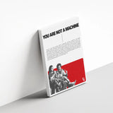 You Are Not A Machine canvas 3