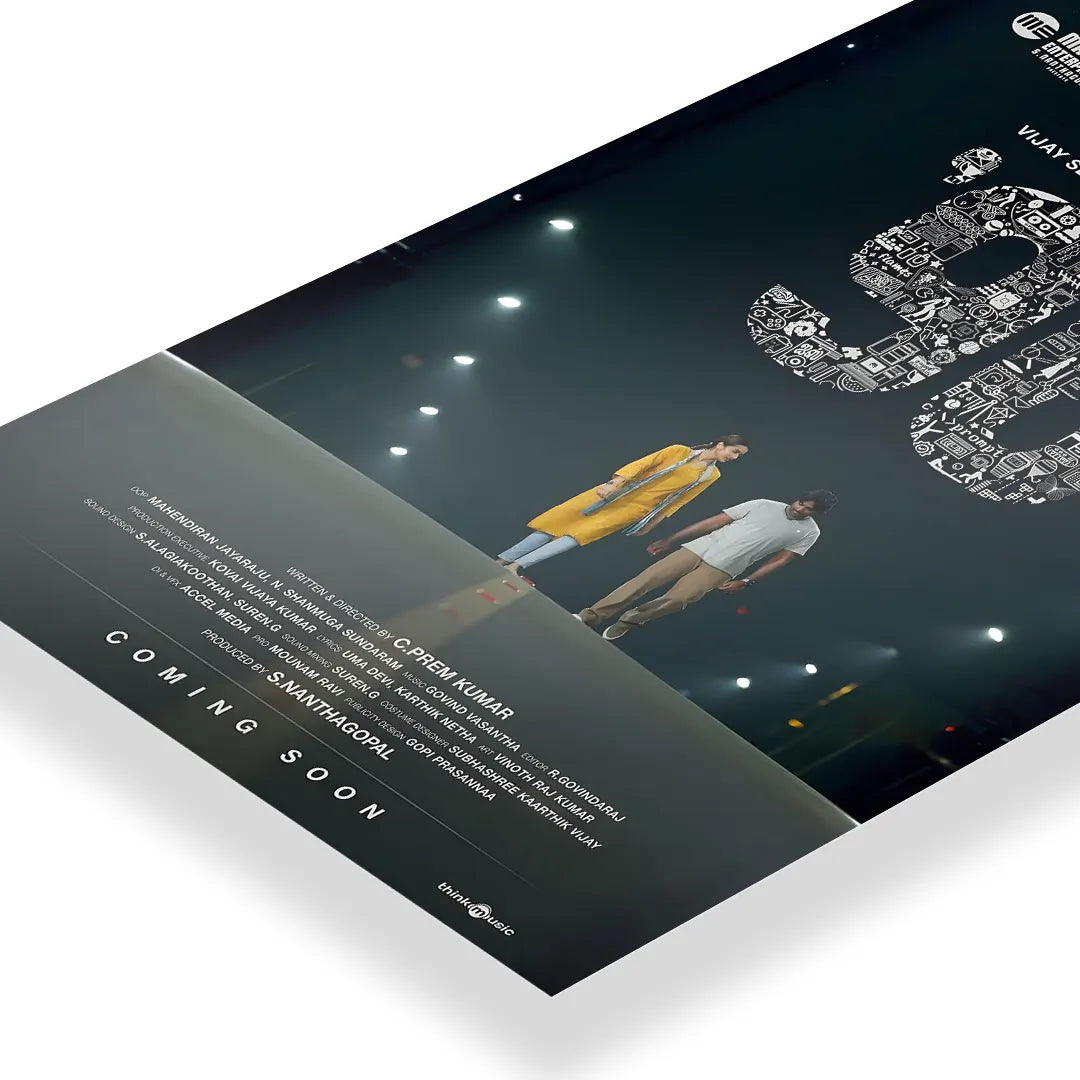 96 2018 V1 Original Movie art poster 3