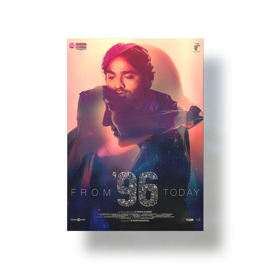 96 2018 V2 Original Movie metal poster 1