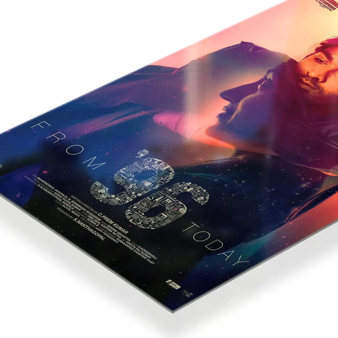 96 2018 V2 Original Movie metal poster 3