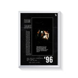 96 frame white