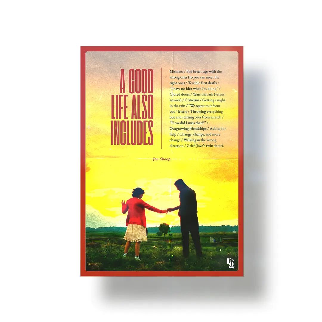 A Good Life Also Includes metal poster 1