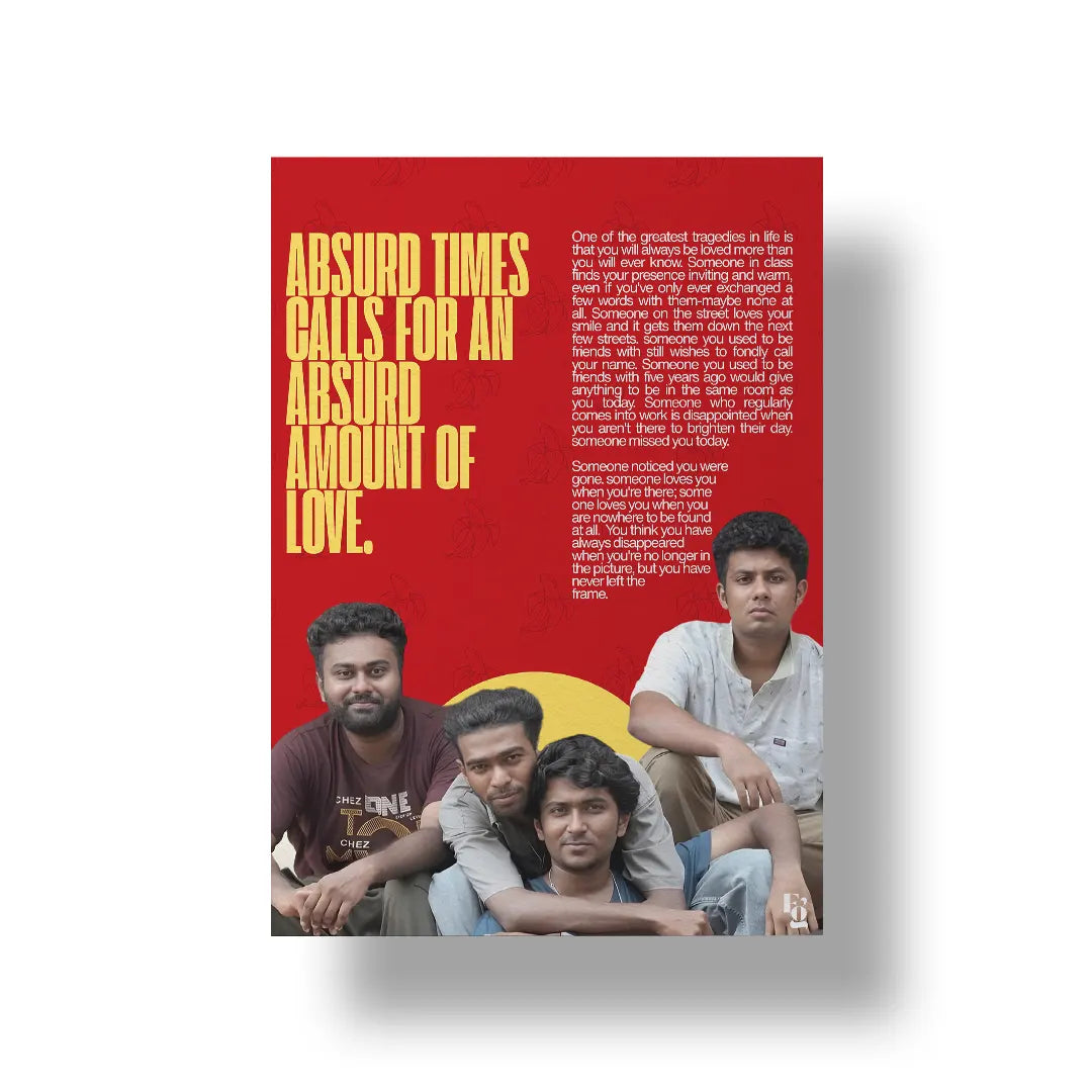 Absurd Amount Of Love art poster 1
