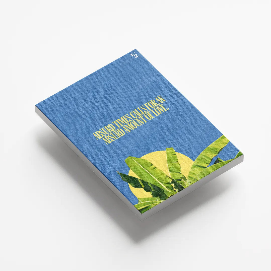 Absurd Amount Of Love Typography canvas 5