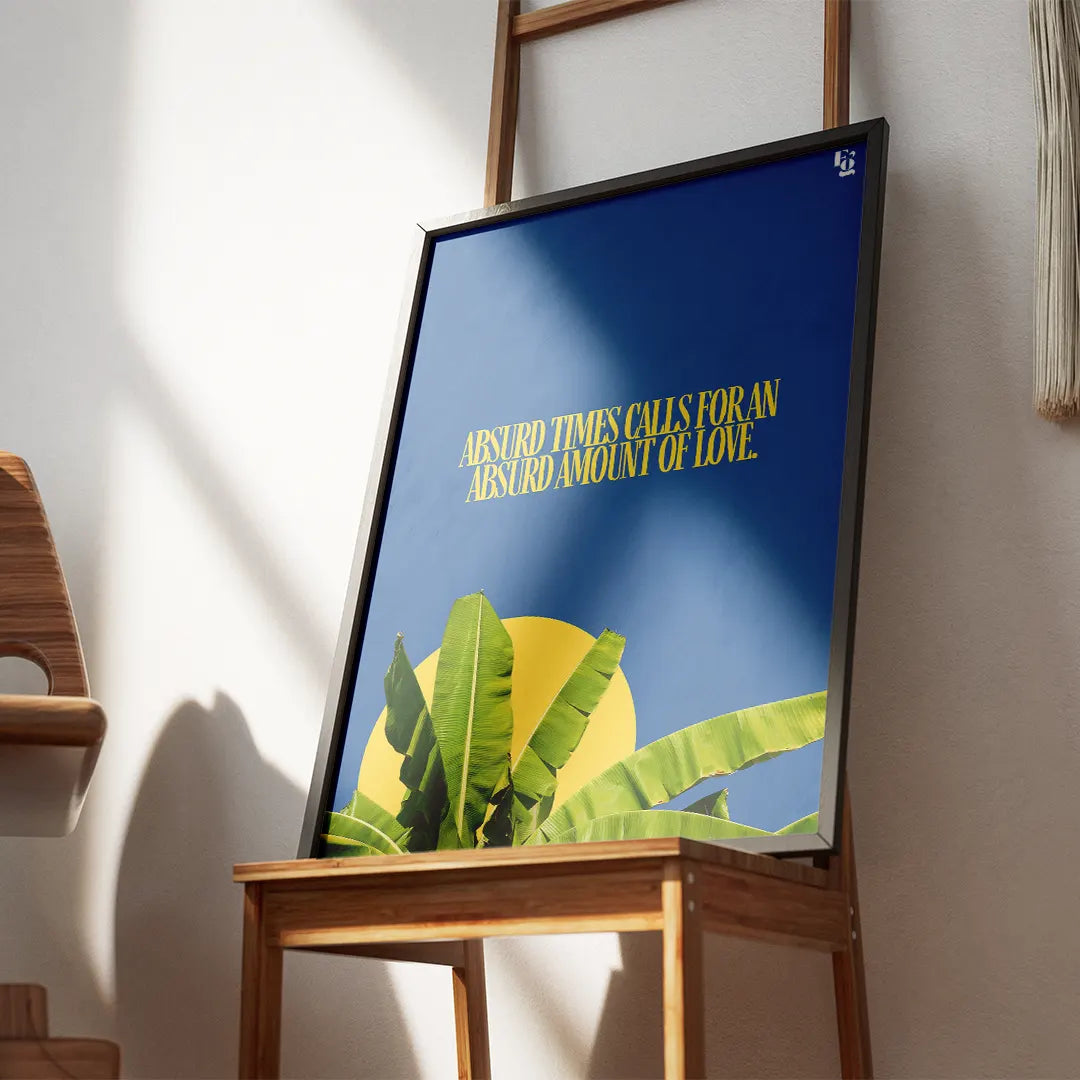 Absurd Amount Of Love Typography frame 2