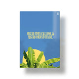 Absurd Amount Of Love Typography metal poster 1