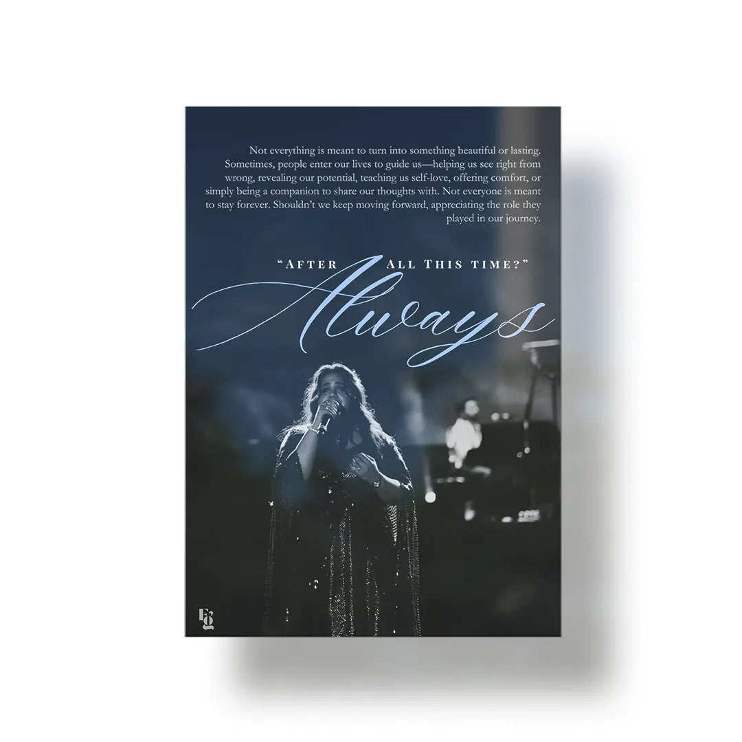 After Always All This Time V2 metal poster 1