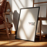 Against All Odds Typography frame 3