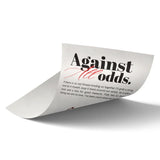 Against All Odds V2 art poster 2