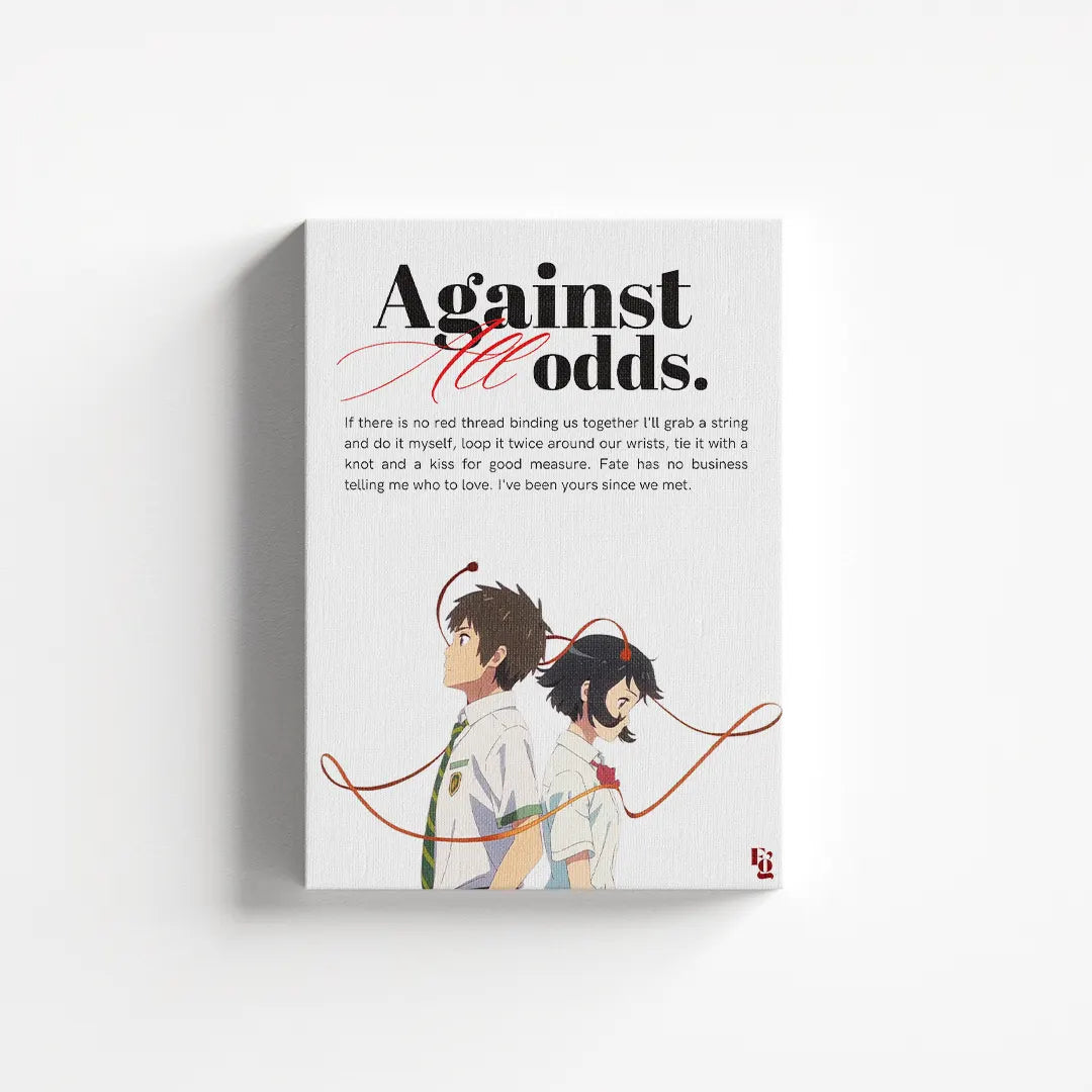 Against All Odds V2 canvas 1