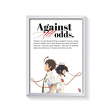 Against All Odds V2 frame white