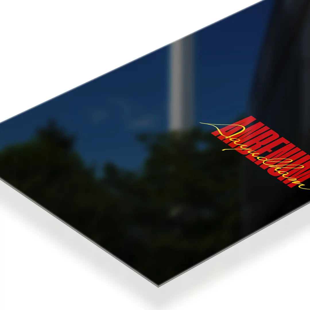 Anbenum Ayudham Typography metal poster 3