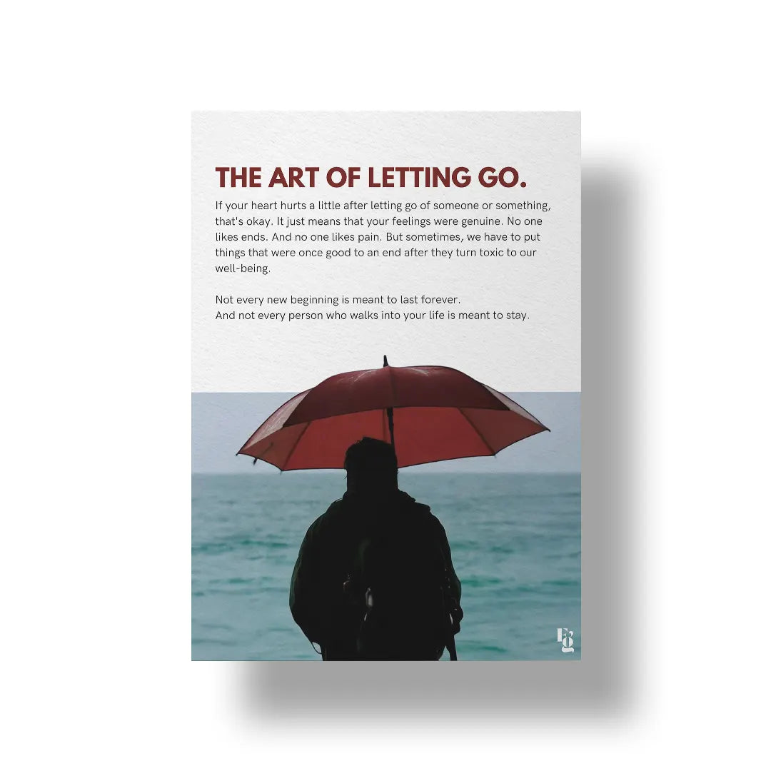 Art Of Letting Go art poster 1