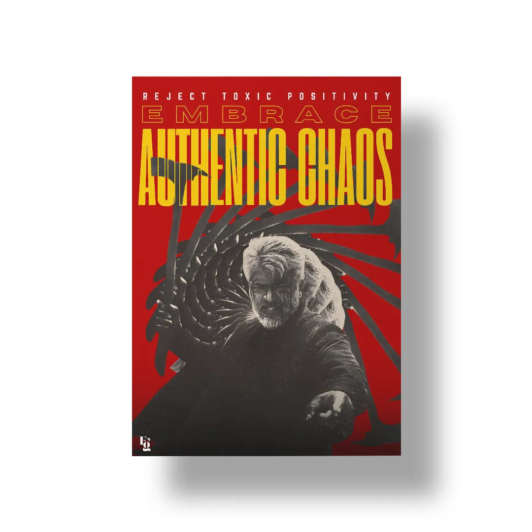 Authentic Chaos art poster 1