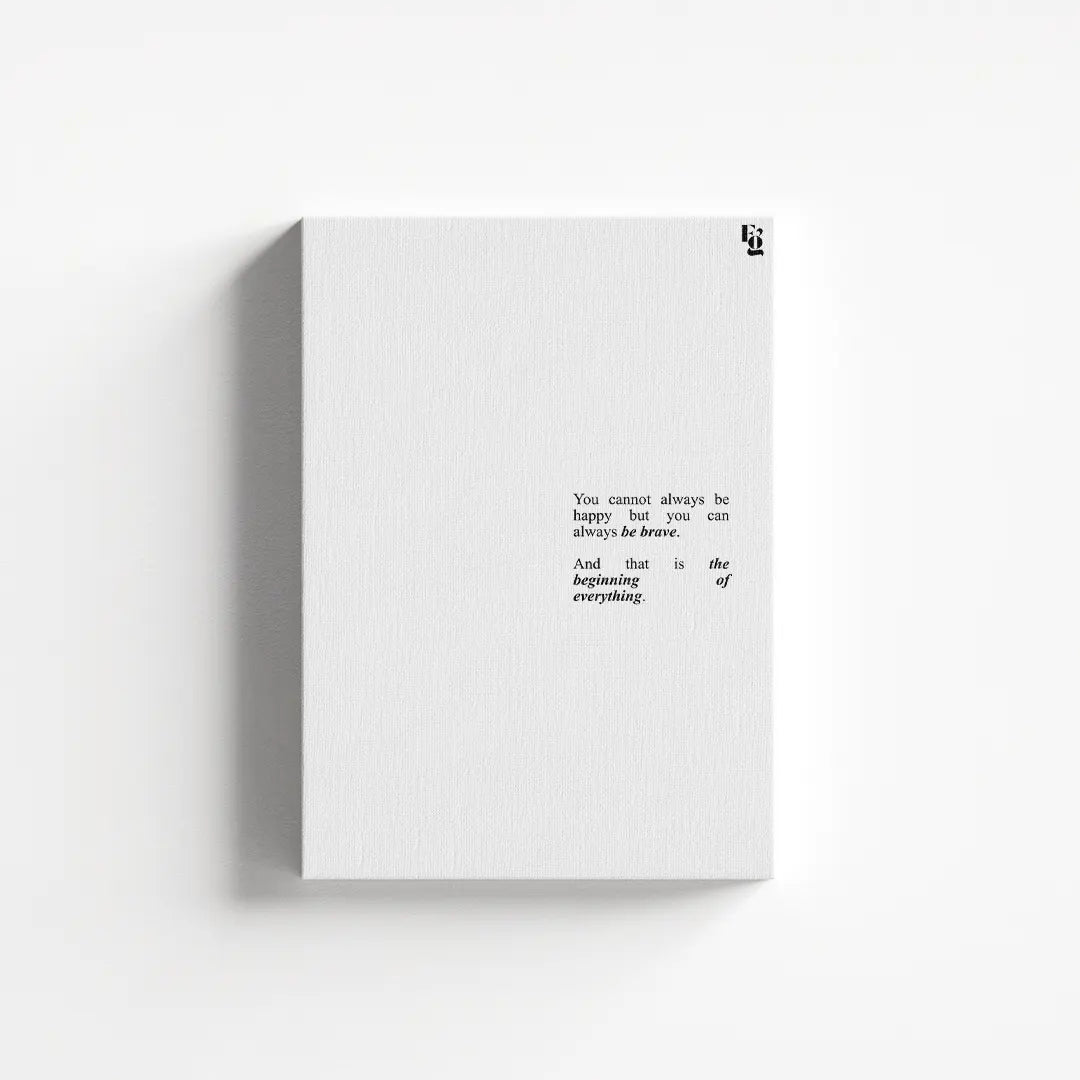 Be Brave canvas 1