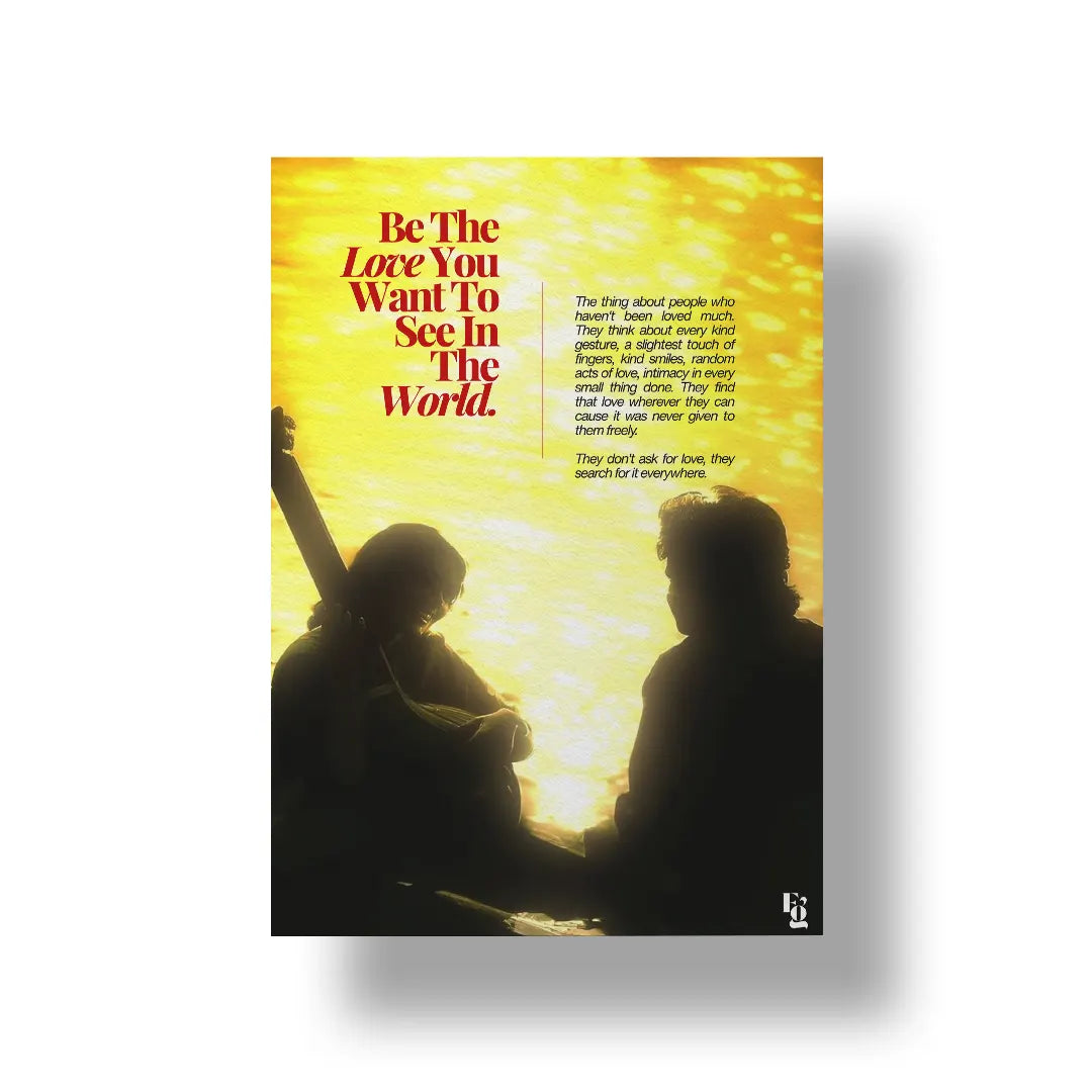Be The Love art poster 1