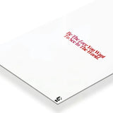 Be The Love Typography metal poster 3