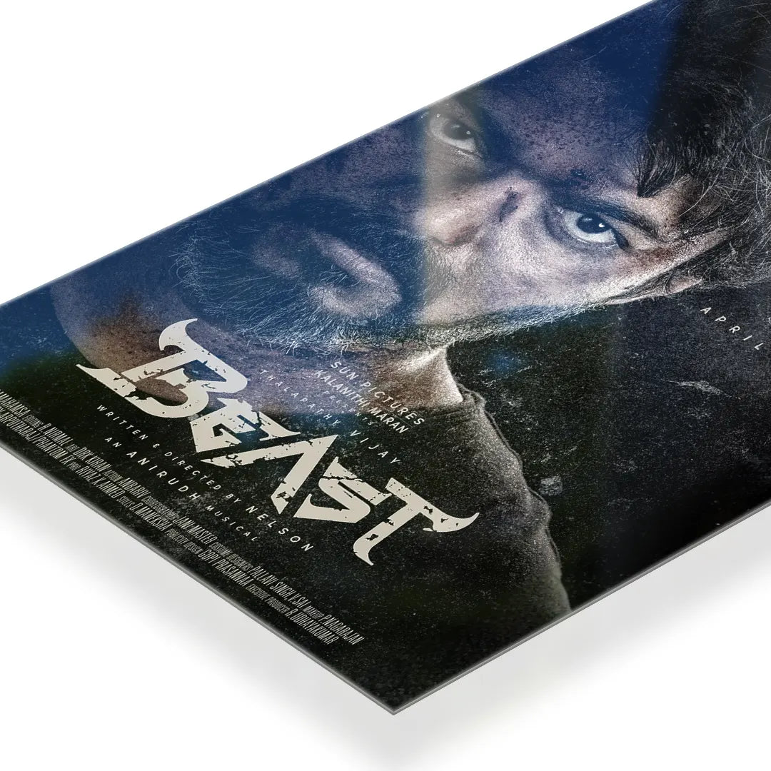 Beast 2022 V1 Original Movie metal poster 3