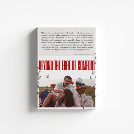 Beyond The Edge Of Comfort canvas 1