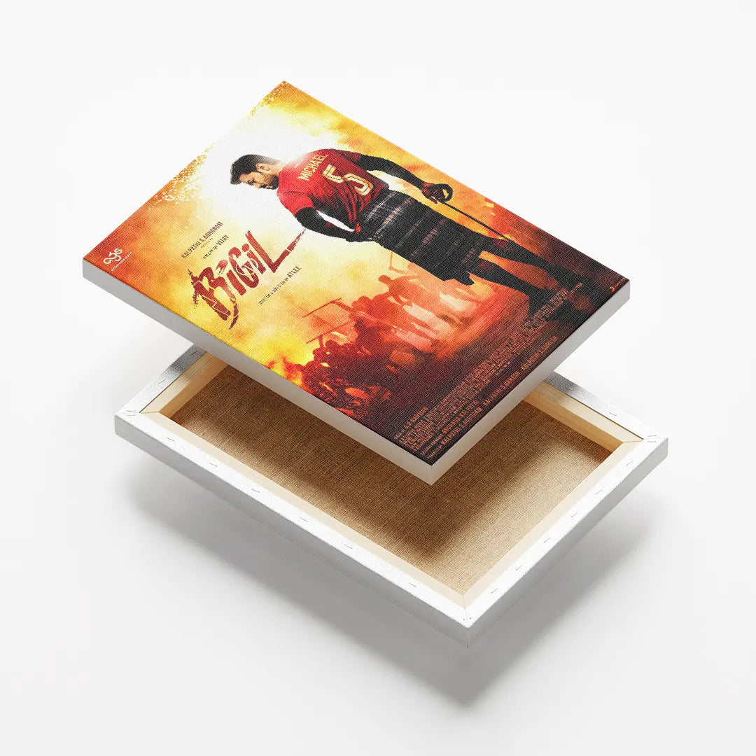 Bigil 2019 V1 Original Movie canvas 6