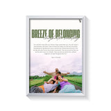 Breeze Of Belonging frame white