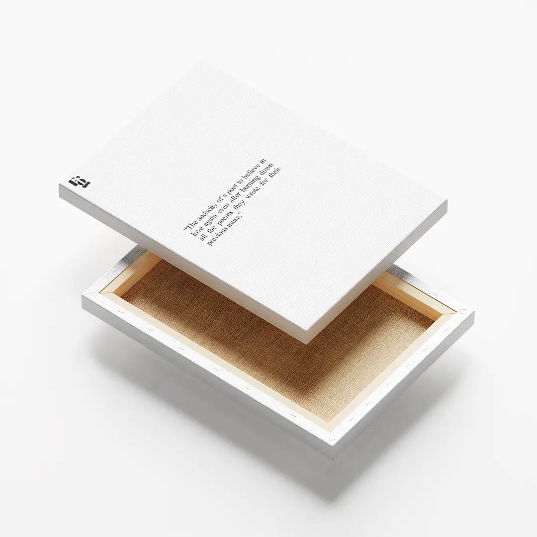 Burning Down All The Poems canvas 6