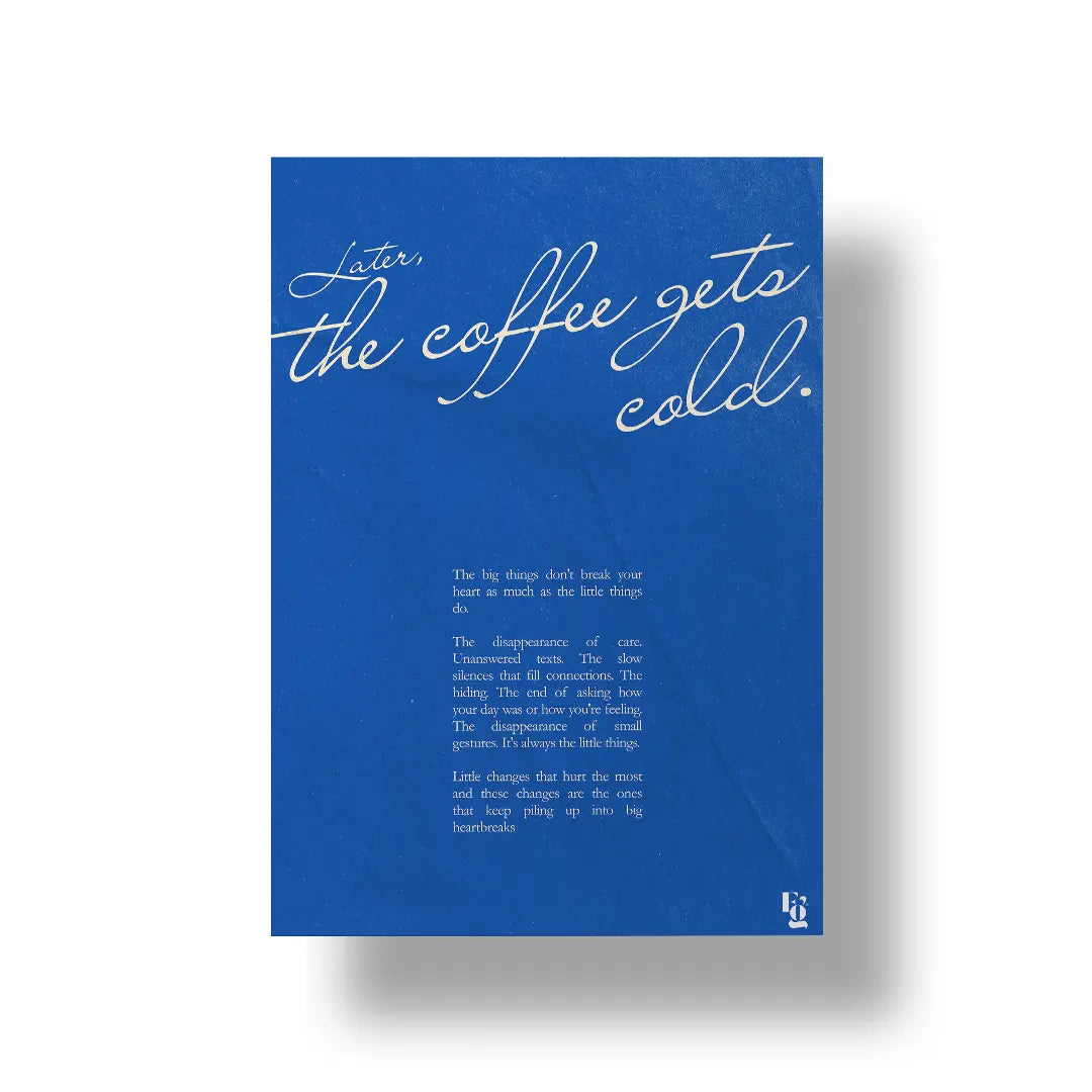 Coffee Gets Cold V2 art poster 1